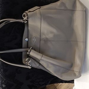 Coach shoulder bag in grey